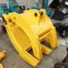 Buy cheap Q355MN Mechanical Log Grapple mini Excavator Wood Grapple from wholesalers