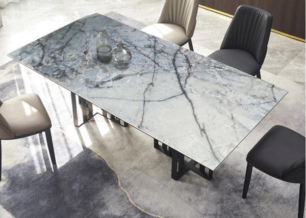 Buy cheap Strong Metal Frame minimalist Hotel Dining Table Set from wholesalers