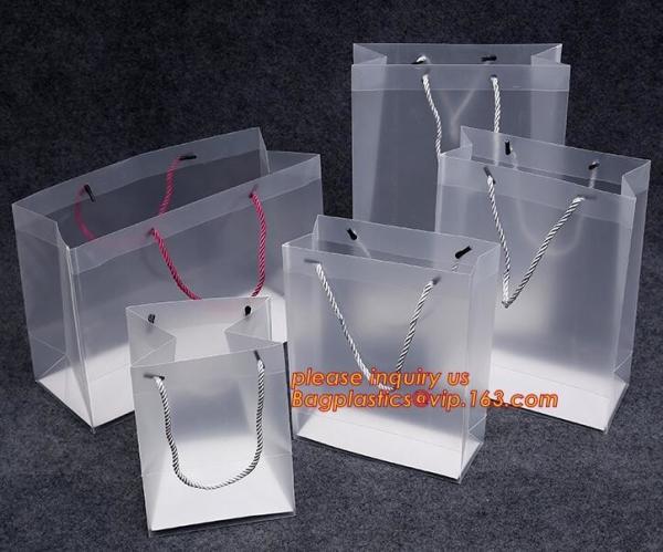 Buy cheap Promotional Gift Foldable PP Printed Laminated Recyclable ,square handle bag PP gift packaging bag,Advertising handbags from wholesalers
