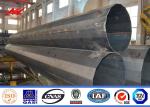Milky Way Transmission Electrical Steel Tubular Pole Self Supporting / Metal