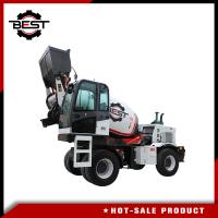 Buy cheap 3.5 Cubic Meters Mobile Concrete Mixer Truck , Water Cooled Portable Concrete product