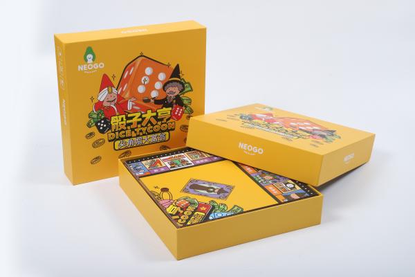 Buy cheap 300Dpi Tabletop Tycoon Dice Party Board Games CMYK Printing from wholesalers