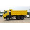 Buy cheap 371HP 20CBM Heavy Duty Dump Truck With Yellow Color And HF9 Front Axle from wholesalers