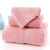 Buy cheap 70*140cm Cotton Towel Set for Hotel Home Beach 3pcs Long Staple Absorbent Bath Towels from wholesalers