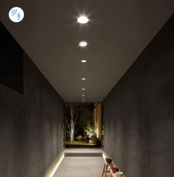 Smart LED Surface Mounted Downlight Photosensitive Infrared Sensor Automatic