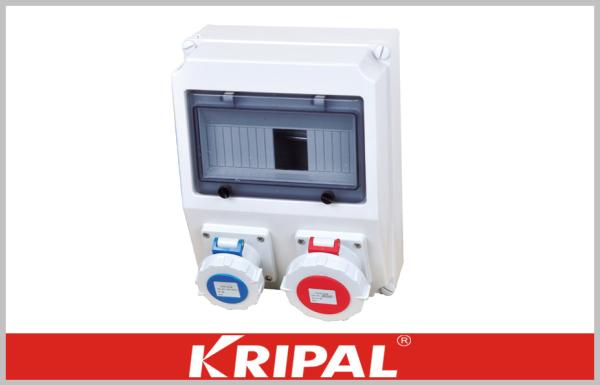 Buy cheap PC Industrial Outlet Box 16A 32A Power Distribution Box IP67 Waterproof from wholesalers