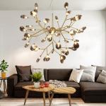 LED Tree branch chandelier Kitchen Restaurant Bar heracleum chandelier(WH-MI-240
