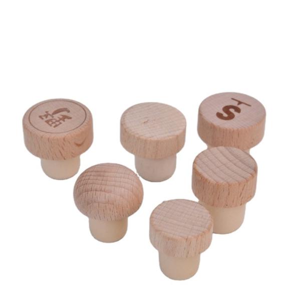 Buy cheap Wood Synthetic Wine Cork T Plug Cork Lid For Sealing Glass Bottles from wholesalers