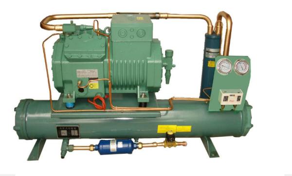 Buy cheap R404a Water Cooled Condensing Unit 40HP Refrigeration Unit For Cold Storage from wholesalers