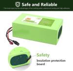 Full Capacity 36 Volt Lithium Ion Battery Pack 8AH 10AH 12AH 14AH