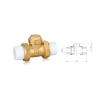 Buy cheap Lead Free Brass Water Valve , Soldering Brass Ball Valve 1/2" - 3/4" Inch from wholesalers