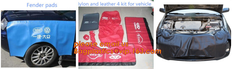 Tire Printed Plastic Car Seat Covers , Car Wheel Cover Van SUV MVP Spare Tire Tote