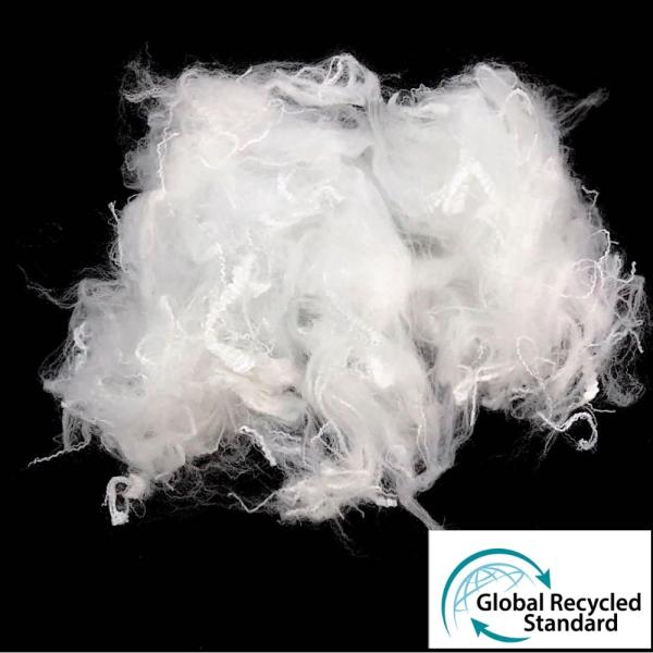 Buy cheap 3D×64mm Solid Recycled PET Fiber Anti Distortion For Non Woven Fabric from wholesalers