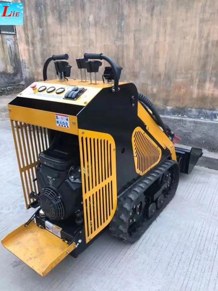 Buy cheap Household Machinery Wheel Backhoe Mini Skid Steer Loader for Push Snow Small Machine from wholesalers