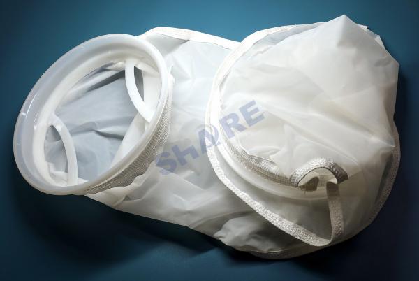 Quality 25 Micron Nylon Mesh Liquid Filter Bags For Oil Chemical Housing Filtration for sale