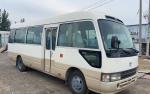Luxury Used Toyota Coaster 30 Seater Diesel Bus for Euro 3 Emission Standard