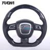 Buy cheap Plain Weave Audi Carbon Fiber Steering Wheel Customizable from wholesalers
