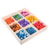 Buy cheap Montessori 2.5cm Natural Wooden Building Blocks For Toddlers from wholesalers