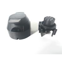 Buy cheap Industrial Trailer Connector Socket PVC Plastic 12V 24V 10A 7pin 13pin product