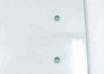 10mm 19mm 20 mm Toughened Glass , Clear Tempered Glass With Drill Holes