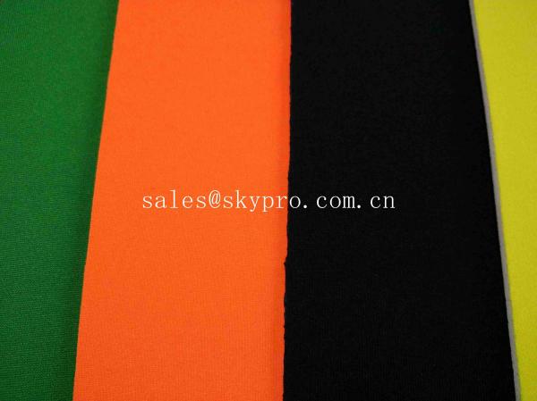 Buy cheap Colorful 3mm Thick Thick Neoprene Fabric , SBR SCR CR Neoprene Airprene Fabric from wholesalers