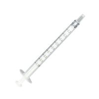 Buy cheap 1CC Disposable Hypodermic Syringes Plastic Medical Syringe 50cc product