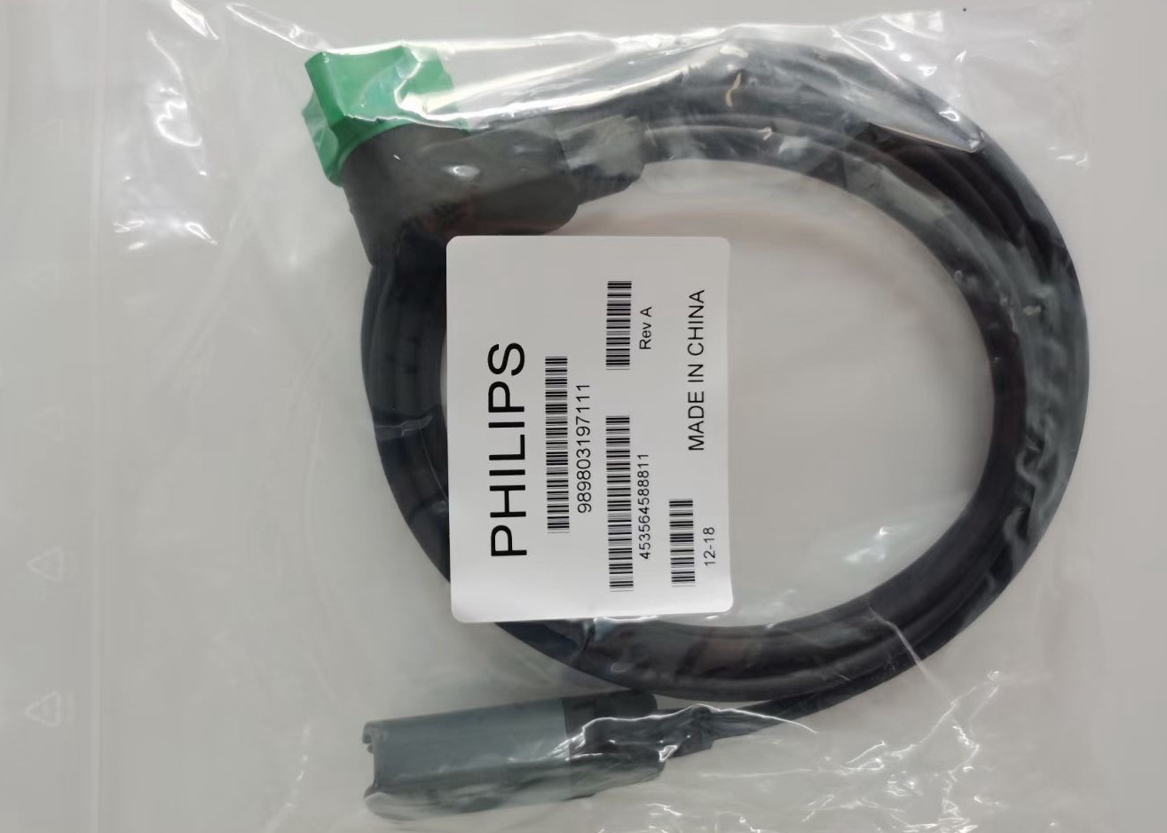 M3508A Philip Defibrillator Machine Parts Cable 2.2M 989803197111