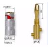 Buy cheap 24K Gold Plated Nakamichi Speaker Connectors , Practical Nakamichi BFA Banana Plugs from wholesalers