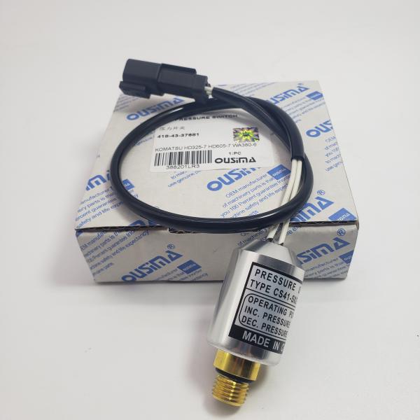 Buy cheap Pressure Switch 418-43-37681 for Komatsu HD325-7 HD605-7 WA380-6 from wholesalers