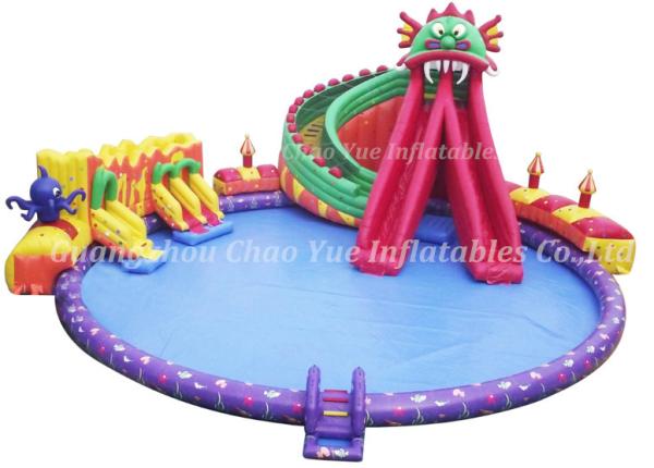 Buy cheap Large Inflatable Pool Water Slide for Kids (CY-M2148) from wholesalers