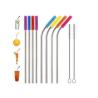 Buy cheap Food Grade Flexible Silicone Tubing Straw Sleeve Tip Round Shape FDA SGS Certificated from wholesalers