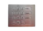 Buy cheap 16 Keys Rugged Numeric Keypad IP67 Waterproof Stainless Steel Industrial Metal Keypad from wholesalers