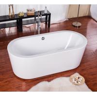 Buy cheap cUPC freestanding bathtub with feet seamless joint finish oval acrylic tub for product
