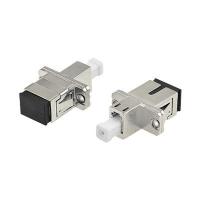 Buy cheap Metal Simplex / Duplex Fiber Optic Converter LC To SC Hybrid Fiber Optic Adapter product