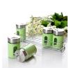 Buy cheap Stainless steel cruet pepper shakers salt shakers with shelf from wholesalers