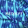 Buy cheap Printing Color Warp Knitted Fabric , Yoga Pants Material Premium Stretch Fiber from wholesalers