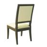 Buy cheap Beech wood red leather/pu upholstery leisure chair/wooden dining chair/desk chair from wholesalers