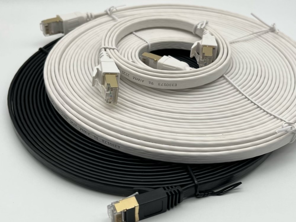 1m 2m 3m 5m 10m Customized Ethernet Cable RJ45 Cat5E Cat6 Cat8 Patch Cable