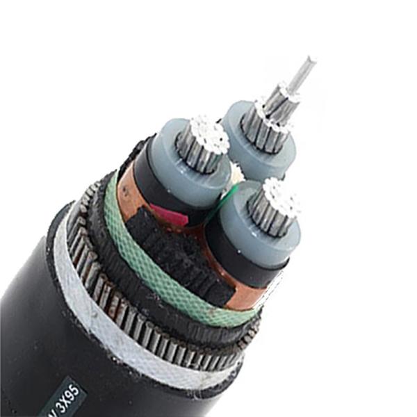 Buy cheap 8.7/15KV Medium Voltage Power Cable with Aluminum Conductor and STA SWA XLPE PVC from wholesalers