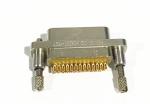 Solder J30J Series Female 25 Pins Connector For Cross Sectional Area 0.1 - 0