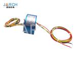 25mm FCC Signal High Speed Slip Ring Aluminium Alloy 5000rpm , 2-36 circuits 2A