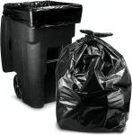 Certificate ok compost Heavy Duty Black Garbage Bags for Sustainable Waste