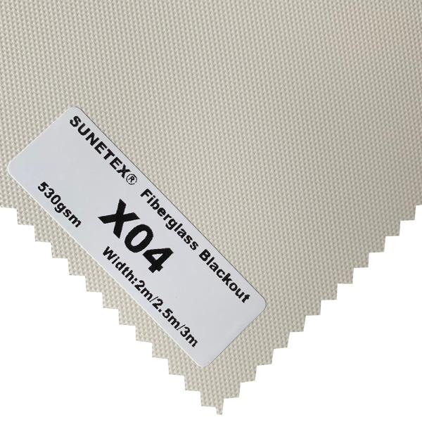 Buy cheap OEM Fiberglass Blackout Roller Blinds Fabric 0.38mm Window Blind Fabric from wholesalers