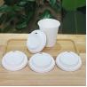 Buy cheap 80mm Compostable Biodegradable Coffee Cup Lids SGS CE from wholesalers