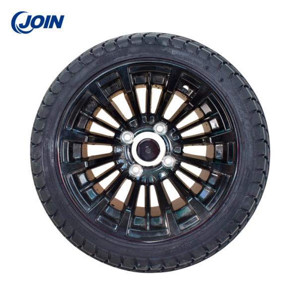 Buy cheap 215/35-12 Black Electric Golf Cart Tires Wheels 12in Durable from wholesalers