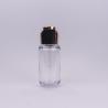 Buy cheap 80ml Luxury PETG Small Plastic Dropper Bottles With Aluminum Dropper Head from wholesalers