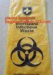 trash bag for infecciosas, hospital use, biohazardous refuse bag, biodegradable