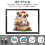 Ultra Slim Led Tracing Light Pad A4 Illuminated Drawing Light Box Board
