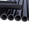 Buy cheap Industrial CF 3K Twill Glossy Carbon Fiber Pipe Roll Wrapped For Automotive from wholesalers
