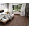 Buy cheap 1220x183mm Fireproof SPC Plastic Flooring E0 Formaldehyde Ormosia Henryi Padauk GKBM SY-W3008 from wholesalers